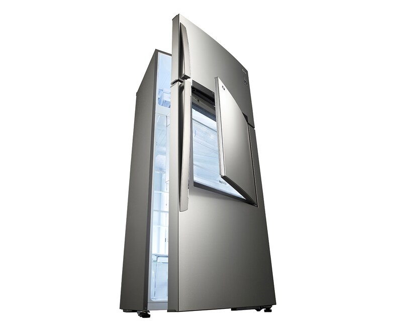 LG 2 Pintu Door-in-Door™ - Hygiene Fresh+™, GN-D702HLAL
